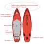 SUPFREN 305*81*15CM inflatable surfboard stand up paddle board inflatable surf board sup paddle boat 305i kayak boat